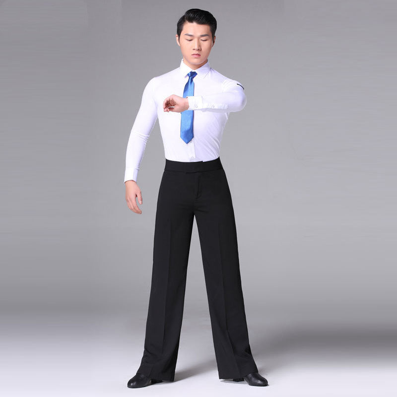 Men's Latin Modern Dance Pants Practicing Dance Pants - Mi tienda