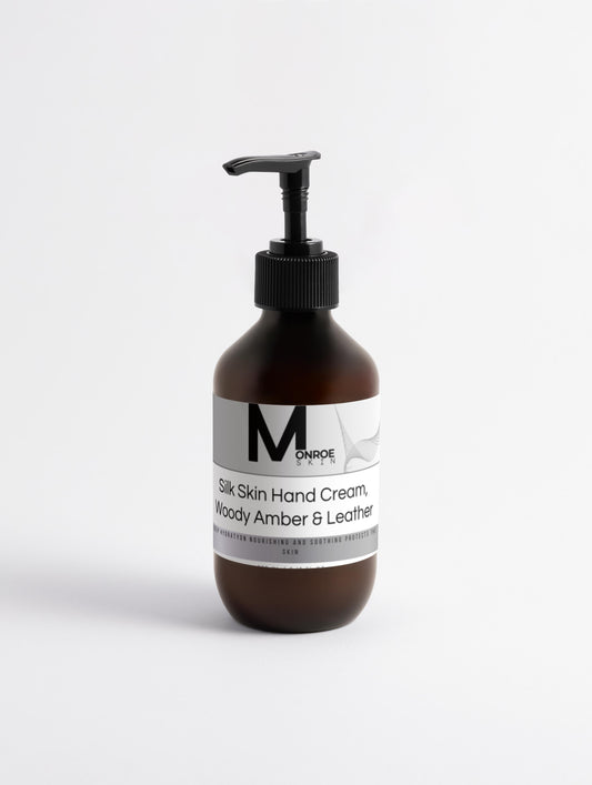 Silk Skin Hand Cream, Woody Amber & Leather