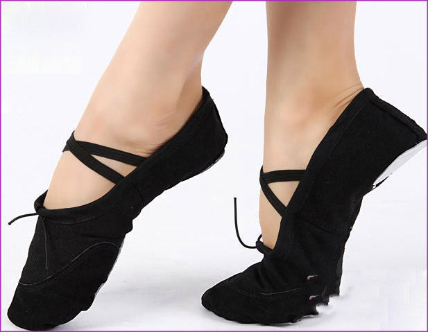 Belly Dance Dance Shoe Ballet Canvas Practice Dancing Shoes Comfortable Soft Bottom Canvas Free Yoga Body Dancing Shoes Dance Shoe - Mi tienda