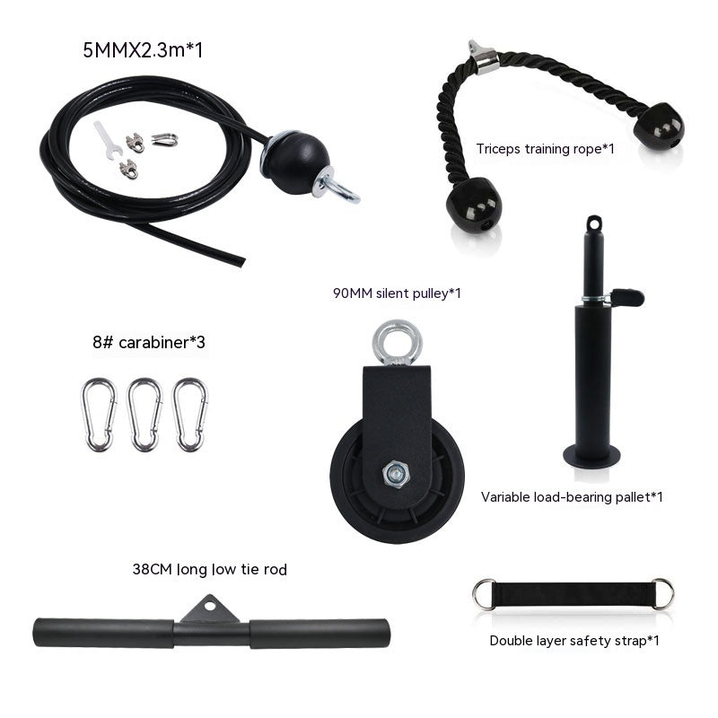 Fitness Equipment Pulley Suit Household - Mi tienda