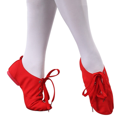 Children's Dance Shoes Women's Dancing Shoes Canvas Jazz Shoes Low-top Men's Modern Body Ballet Slipper