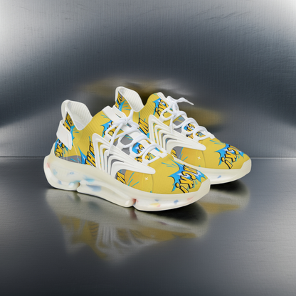 Men's Mesh Sneakers - Whack! Comic-Inspired Athletic Shoes - Mi tienda