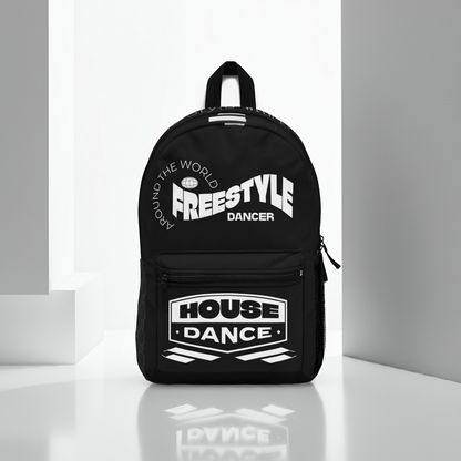 House Dance Backpack for Freestyle Enthusiasts, House Dance Gear, Everyday Use, Unique Gift for Dancers, Trendy School Bag