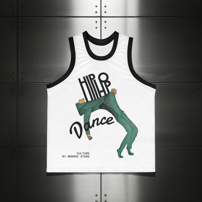 Hip Hop Dance Unisex Basketball Jersey, Sportswear, Streetwear, Dance Gifts, Urban Apparel, Hip Hop Fashion, Summer Attire - Mi tienda