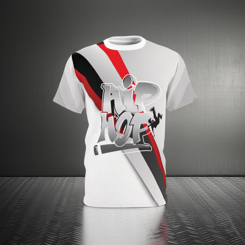 HIP HOP Unisex Cut & Sew Tee - Stylish Dance Apparel - Mi tienda