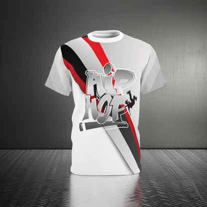 HIP HOP Unisex Cut & Sew Tee - Stylish Dance Apparel - Mi tienda