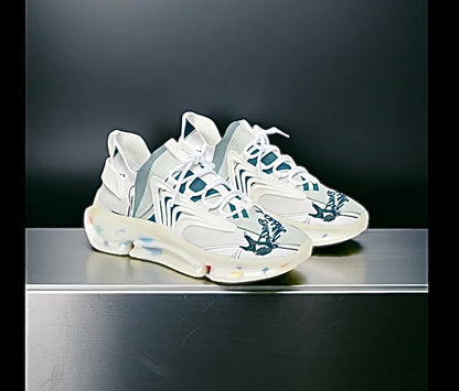 POPPING Athletic Shoes, Breathable Trainers, Fashion Sneakers