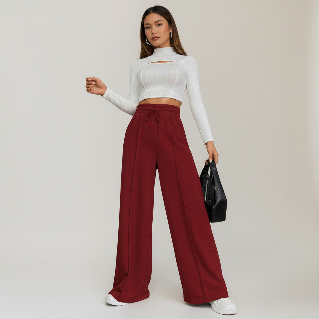 Outdoor Dance Leisure Loose-fitting Wide-leg Trousers