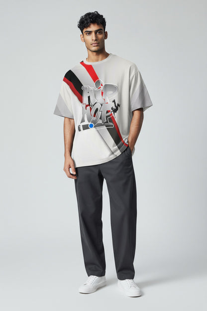 HIP HOP Unisex Cut & Sew Tee - Stylish Dance Apparel