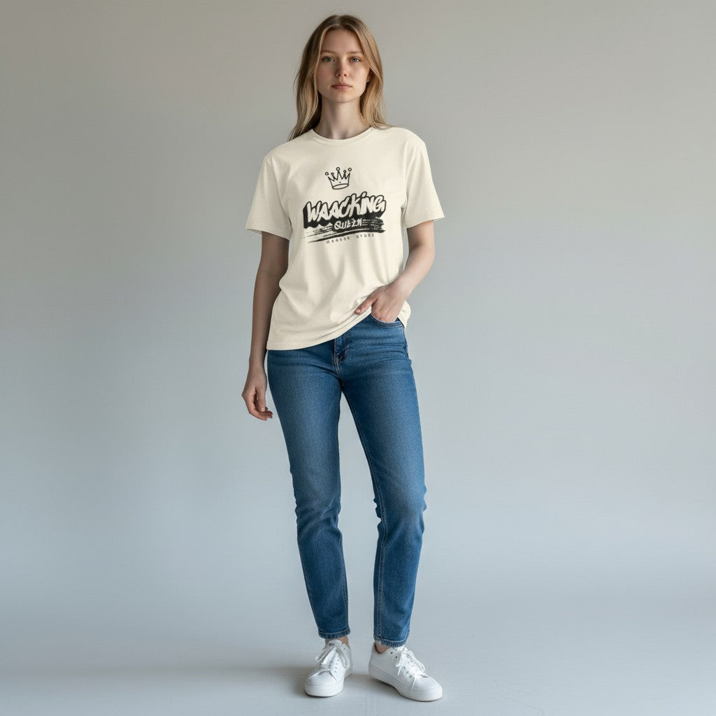 "Waacking  Queen" women Jersey Short Sleeve Tee